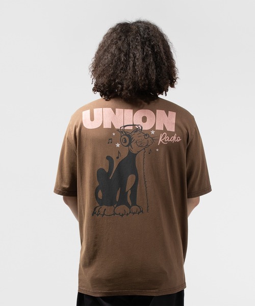 UNION(UNION TOKYO)(ユニオン)の「UNION TOKYO TUNED IN TEE ユニオントーキョー(Tシャツ/カットソー・メンズ・ブラウン系その他/ブラック/ホワイト系その他・SMALL/MEDIUM/LARGE/X-LARGE/XX-LARGE)」の11枚目の写真