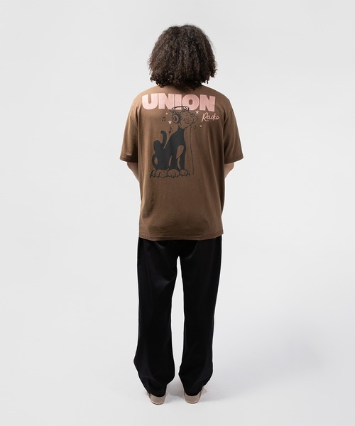 UNION(UNION TOKYO)(ユニオン)の「UNION TOKYO TUNED IN TEE ユニオントーキョー(Tシャツ/カットソー・メンズ・ブラウン系その他/ブラック/ホワイト系その他・SMALL/MEDIUM/LARGE/X-LARGE/XX-LARGE)」の13枚目の写真