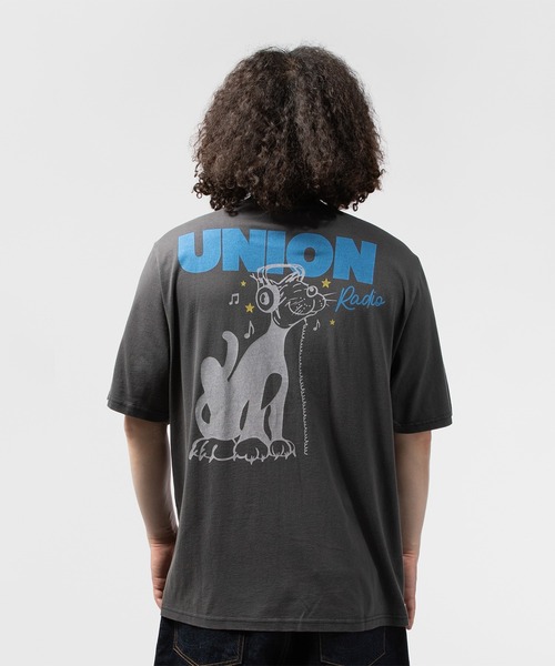 UNION(UNION TOKYO)(ユニオン)の「UNION TOKYO TUNED IN TEE ユニオントーキョー(Tシャツ/カットソー・メンズ・ブラウン系その他/ブラック/ホワイト系その他・SMALL/MEDIUM/LARGE/X-LARGE/XX-LARGE)」の16枚目の写真
