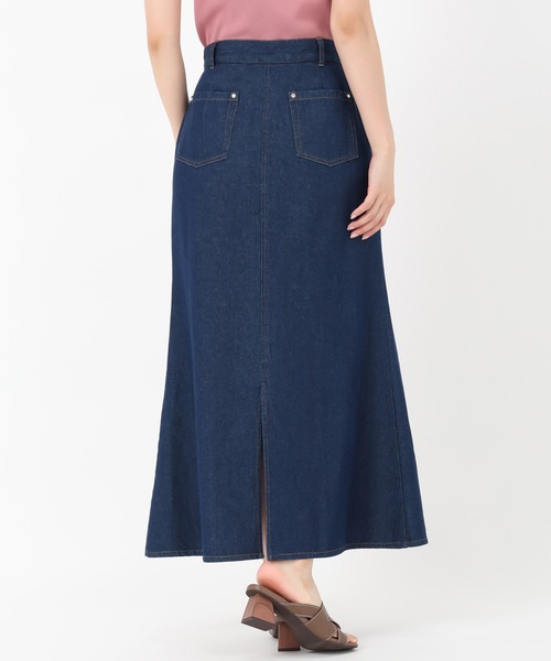 MISCH MASCH(ミッシュマッシュ)の「デニムロングマーメイドスカート(スカート・レディース・ブルー/ネイビー・S/M)」の19枚目の写真