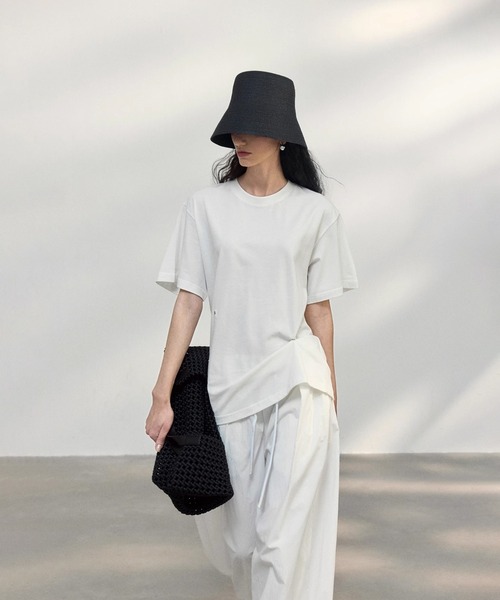 tシャツ DECADE CLASSIC 2WAY べシーク ハーフスリーブ TEE レディース セール】DECADE CLASSIC 2WAY べシーク ハーフスリーブ TEE（T