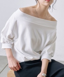 COLONY 2139 | 5分袖オフショルスウェットプルオーバー(スウェット)