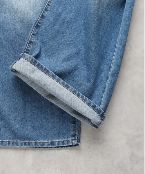 Levi's(リーバイス)の「Levi's(リーバイス)「COOL」ワイドレッグバギー(デニムパンツ・レディース・ライトインディゴブルー・24inch/25inch/26inch/27inch)」の7枚目の写真