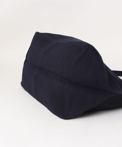 MAISON BENGAL（マイソンベンガル）の「【Maison Bengal】コットン　トートバッグ ユニセックス（トートバッグ・レディース・ブラック/ナチュラル/ネイビー・FREE）」の5枚目の写真