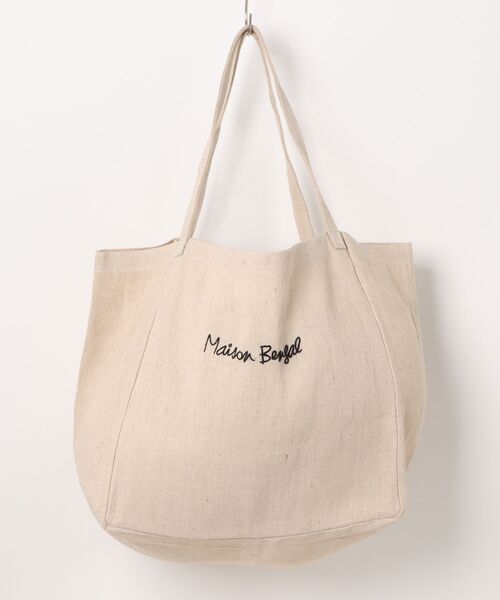 MAISON BENGAL(マイソンベンガル)の「【Maison Bengal】コットン トートバッグ ユニセックス(トートバッグ・レディース・ブラック/ナチュラル/ネイビー・FREE)」の19枚目の写真