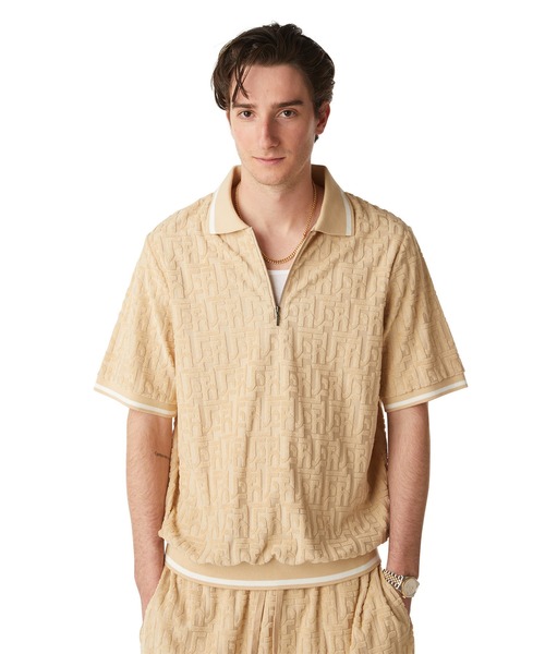 HUF ヒョウ柄 ポロシャツ Mサイズ ハフ HUF POLO TOP - HUF Worldwide JP