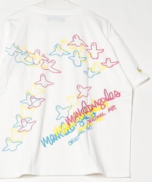Mark Gonzales（マーク・ゴンザレス）の「MARK GONZALES ART WORK/マークゴンザレス【web限定】アートワークプリントTシャツ"4illustration"（Tシャツ/カットソー）」