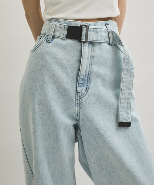 ADAM ET ROPÉ FEMME 【サステナブル】カーヴィーデニム　34 サステナブル】カーヴィーデニム（デニムパンツ）｜ADAM ET ROPE