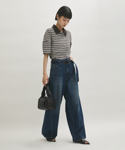 ADAM ET ROPÉ FEMME 【サステナブル】カーヴィーデニム　34 サステナブル】カーヴィーデニム（デニムパンツ）｜ADAM ET ROPE