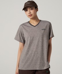 アシンメトリー スリット 半袖 Tシャツ
