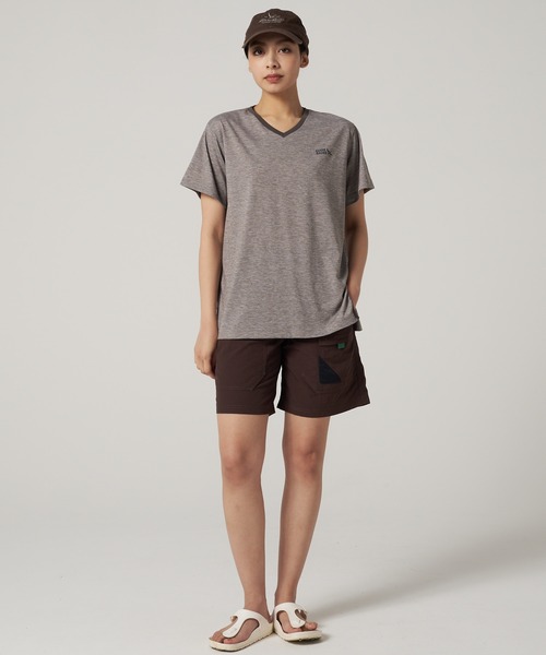 Eddie Bauer(エディーバウアー)の「アシンメトリー スリット 半袖 Tシャツ(Tシャツ/カットソー・レディース・ピンク/グレー/ネイビー・S/M/L/XL)」の21枚目の写真