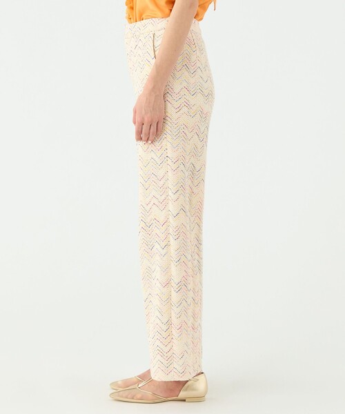 TOMORROWLAND collection(トゥモローランドコレクション)の「コロレラッセル ワイドストレートパンツ(その他パンツ・レディース・ホワイト系その他・34/36)」の9枚目の写真