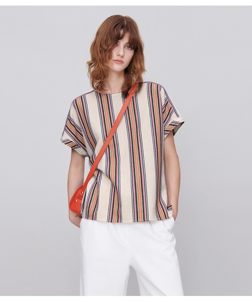 A.P.C.（アーペーセー）の「TOP MALORIE（シャツ/ブラウス・レディース・オフホワイト・36）」の4枚目の写真