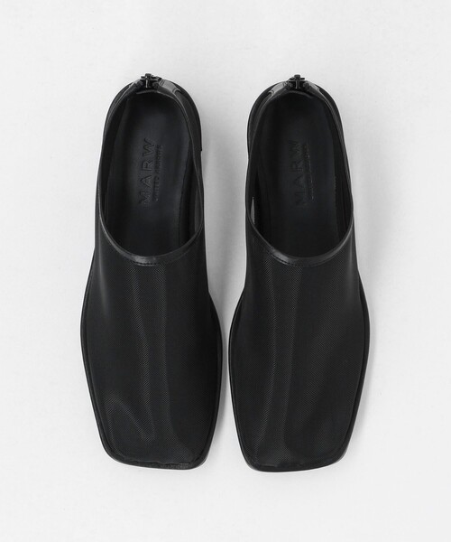 UNITED ARROWS ユナイテッドアローズ ブラック フラットシューズ ラインストーン フラットシューズ