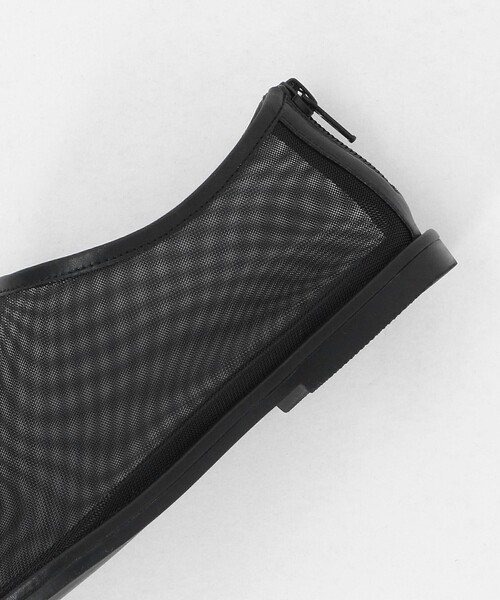 UNITED ARROWS ユナイテッドアローズ ブラック フラットシューズ スクエア ポインテッド フラットシューズ（バレエシューズ