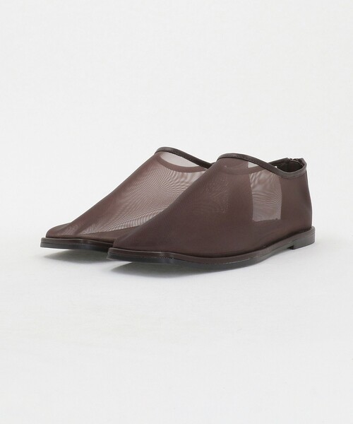 MARW UNITED ARROWS(マルゥ ユナイテッドアローズ)の「<MARW UNITED ARROWS+ODETTE E ODILE>チュール スクエア フラットシューズ(その他シューズ・レディース・ブラック/ダークブラウン・23cm/23.5cm/24cm/24.5cm/22cm/25cm/22.5cm)」の13枚目の写真