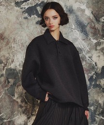 DOUBLE STANDARD CLOTHING SOV ニット トップグレー DOUBLE STANDARD CLOTHING｜ダブル スタンダード クロージングのニット