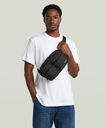 G-STAR | 【UNISEX】Pouch Multi Pocket/ブランドロゴマルチポケットウエストポーチ/ボディーバッグ(ボディバッグ/ウエストポーチ)