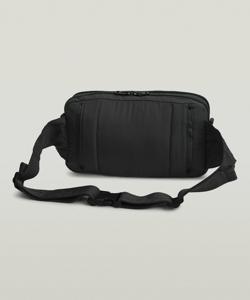 G-STAR（ジースター）の「【UNISEX】Pouch Multi Pocket/ブランドロゴマルチポケットウエストポーチ/ボディーバッグ（ボディバッグ/ウエストポーチ・メンズ・ブラック・ONE SIZE）」の3枚目の写真