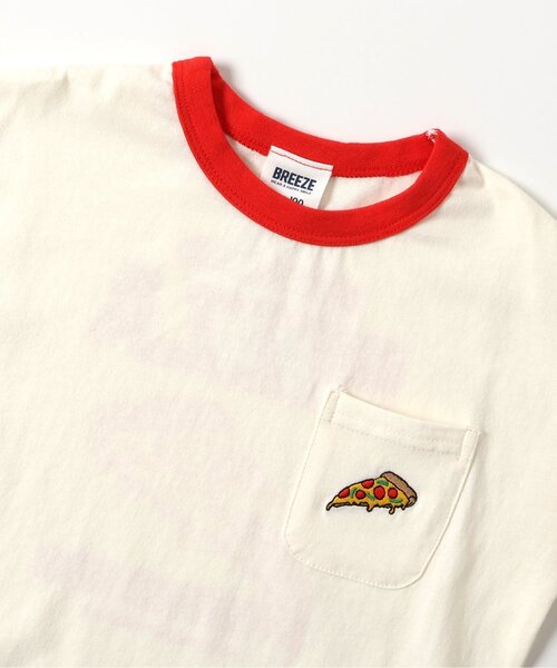[ KODAK ] ブリーズ フード マノラック SHORT T-SHIRT セール】ジャンクフード刺繍Tシャツ（Tシャツ/カットソー