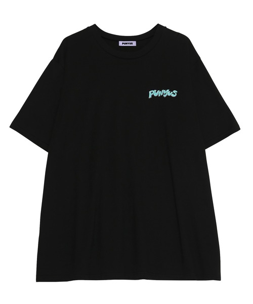 PUNYUS（プニュズ）の「ストロベリーフレンズビッグＴシャツ（Tシャツ/カットソー・レディース・ブラック/ホワイト/イエロー・3/4）」の22枚目の写真