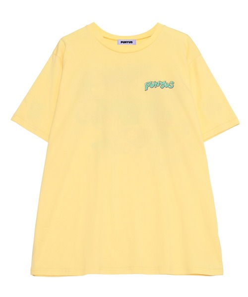 PUNYUS（プニュズ）の「ストロベリーフレンズビッグＴシャツ（Tシャツ/カットソー・レディース・ブラック/ホワイト/イエロー・3/4）」の16枚目の写真