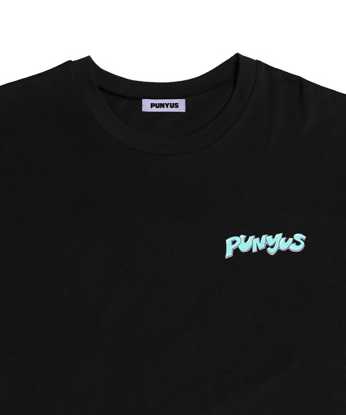 PUNYUS（プニュズ）の「ストロベリーフレンズビッグＴシャツ（Tシャツ/カットソー・レディース・ブラック/ホワイト/イエロー・3/4）」の18枚目の写真