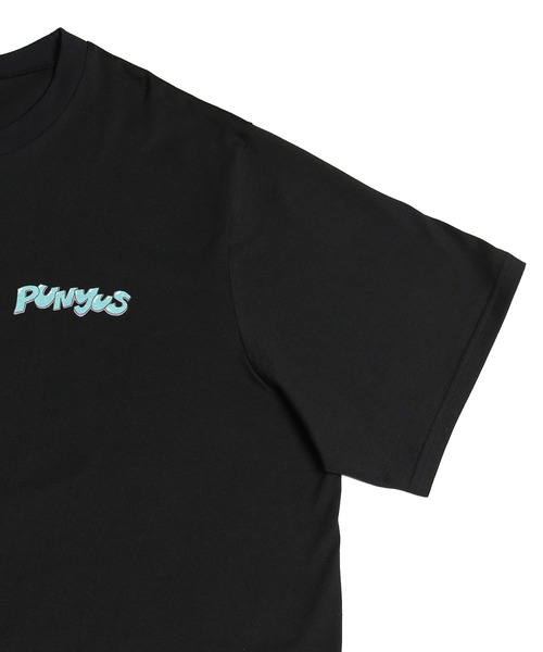 PUNYUS（プニュズ）の「ストロベリーフレンズビッグＴシャツ（Tシャツ/カットソー・レディース・ブラック/ホワイト/イエロー・3/4）」の19枚目の写真