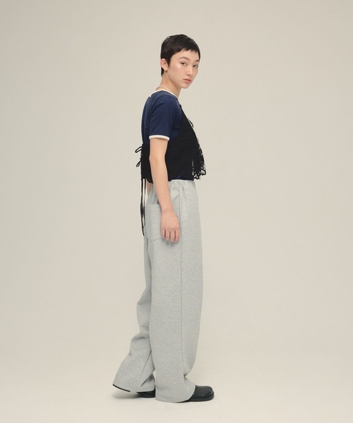 eL（エル）の「【eL】Lace Cami/572924（キャミソール・レディース・オフホワイト/ブラック・FREE）」の14枚目の写真