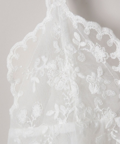 eL（エル）の「【eL】Lace Cami/572924（キャミソール・レディース・オフホワイト/ブラック・FREE）」の21枚目の写真