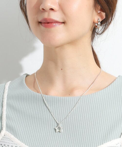 SHOO・LA・RUE（シューラルー）の「【2WAY】クリアスターネックレス（ネックレス・レディース・ブラック/シルバー/ゴールド・00）」の11枚目の写真