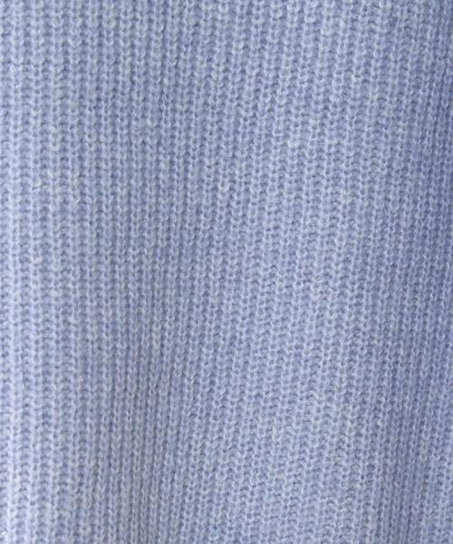coen（コーエン）の「バルキーニットオフタートルネックプルオーバー（ニット/セーター・レディース・オフホワイト/グレー/ライトブルー・MEDIUM/LARGE）」の10枚目の写真