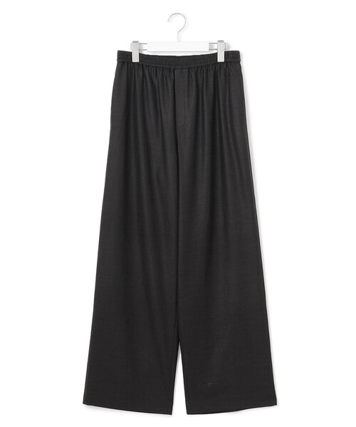 23区 L(ニジュウサンクオオキイサイズ)の「【洗える】トリアセスラブストレッチ ワイド パンツ(その他パンツ・レディース・ベージュ系/ブラック系・44/46/50/48)」の9枚目の写真