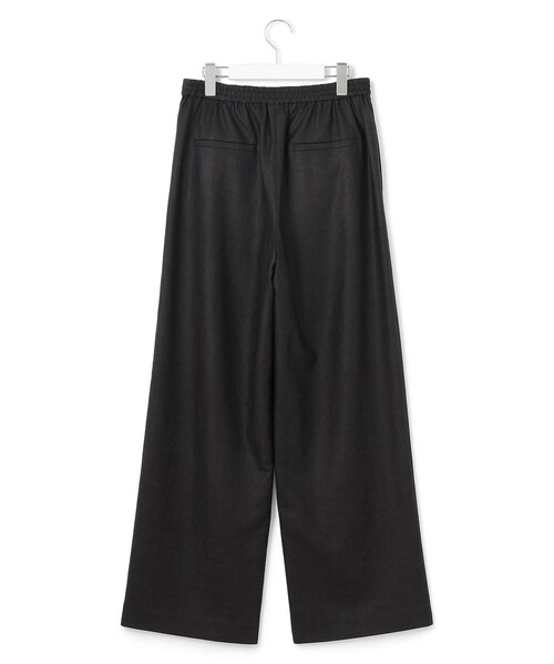 23区 L(ニジュウサンクオオキイサイズ)の「【洗える】トリアセスラブストレッチ ワイド パンツ(その他パンツ・レディース・ベージュ系/ブラック系・44/46/50/48)」の10枚目の写真