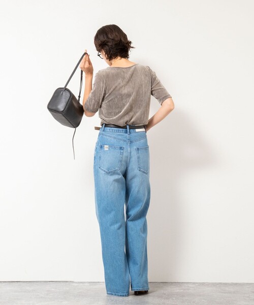 NOLLEY’S(ノーリーズ)の「フロッキーチュールボートネックプルオーバーカットソー(Tシャツ/カットソー・レディース・ブラウン/ブラック/グレー・38)」の16枚目の写真