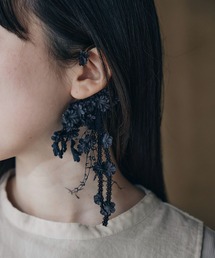エムスール　すずらん　花冠　イヤーカフ　ネックレス　ブレスレット m.soeur ヘアアクセサリー スズランとリーフの花冠＊ レディース