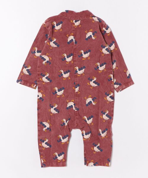 BOBO CHOSES(ボボショーズ)の「La Oca all over woven overall(サロペット/オーバーオール・キッズ・ブラウン・24MONTH/6MONTH/9MONTH/18MONTH)」の10枚目の写真
