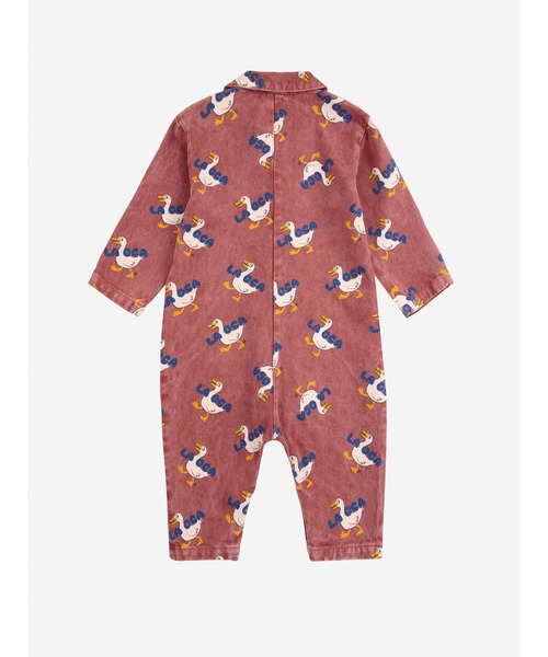 BOBO CHOSES(ボボショーズ)の「La Oca all over woven overall(サロペット/オーバーオール・キッズ・ブラウン・24MONTH/6MONTH/9MONTH/18MONTH)」の2枚目の写真