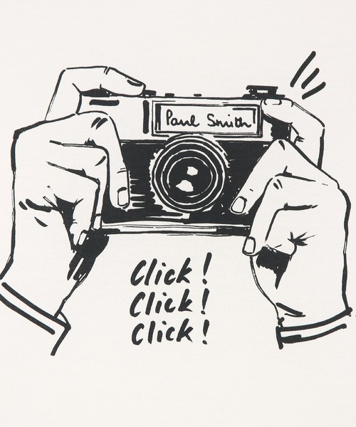 Paul Smith（ポールスミス）の「“Shutter Hands” Tシャツ【253503 919T】（Tシャツ/カットソー・メンズ・オレンジ/ホワイト・SMALL/MEDIUM/LARGE/X-LARGE/XX-LARGE）」の8枚目の写真