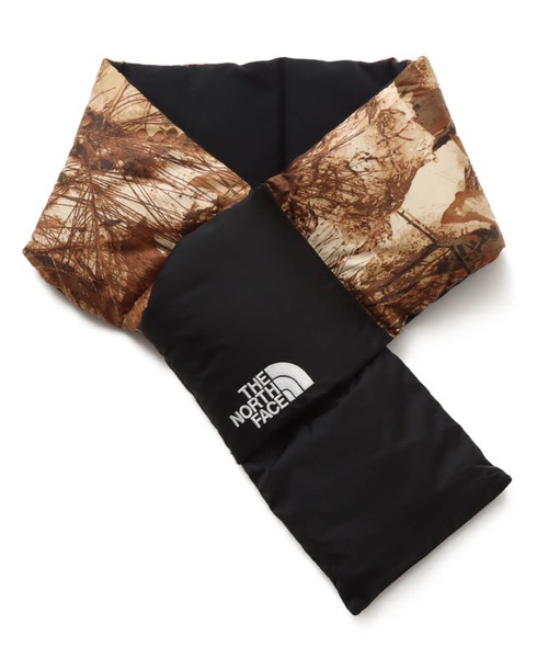 THE NORTH FACE（ザノースフェイス）の「THE NORTH FACE Nuptse Muffler / ザ・ノース・フェイス ヌプシ マフラー（マフラー・メンズ・カモフラージュ/ブラック/グレー・FREE）」の4枚目の写真