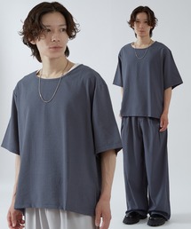 improves | リネンタッチ ルーズ Tシャツ(Tシャツ/カットソー)