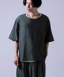 リネンタッチ ルーズ Tシャツ