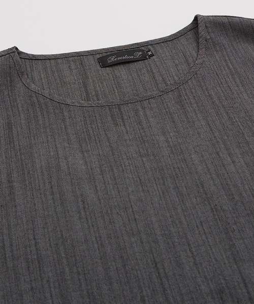 improves(インプローブス)の「リネンタッチ ルーズ Tシャツ(Tシャツ/カットソー・メンズ・ブラックミックス/ブルーグレー/ブラック・SMALL/MEDIUM/LARGE)」の20枚目の写真