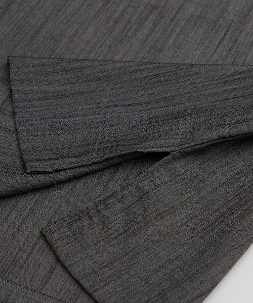 improves(インプローブス)の「リネンタッチ ルーズ Tシャツ(Tシャツ/カットソー・メンズ・ブラックミックス/ブルーグレー/ブラック・SMALL/MEDIUM/LARGE)」の22枚目の写真