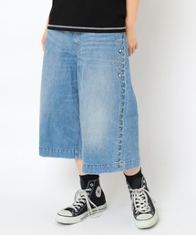 RNA | R4378 スタッズラインルーズカットレングスパンツ(デニムパンツ)