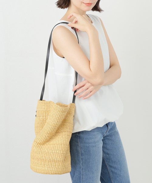 INES BRESSAND/イネス ブレッサンド】FROISSE BUCKET BAG：ショルダー