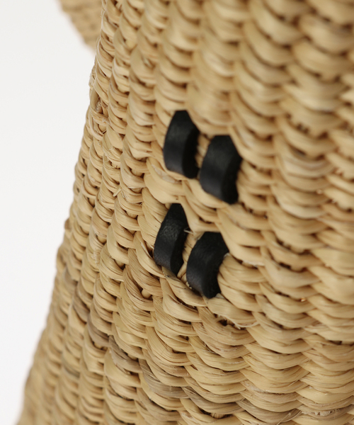 INES BRESSAND イネスブレッサンド 別注 かごバッグ 茶 INES BRESSAND/イネス ブレッサンド】FROISSE BUCKET BAG：ショルダー