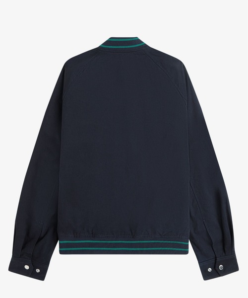 FRED PERRY(フレッドペリー)の「Tennis Badge Bomber Jacket/テニスバッジボンバージャケット(ブルゾン・メンズ・ネイビー・M/L/S)」の13枚目の写真