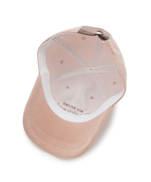 LILY BROWN（リリーブラウン）の「エンブロイダリーロゴキャップ（キャップ・レディース・ブラウン/ピンク/チェック・F）」の16枚目の写真