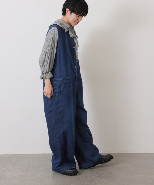 【RM denim】ノーリーズ　デニムオールインワン ノーリーズ（NOLLEY'S）/【RM denim】デニムオールインワンの